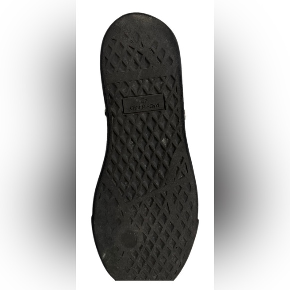 Giuseppe Zanotti | Men’s Black Genuine Leather | HighTop Sneakers | Size 9. - Picture 6 of 8